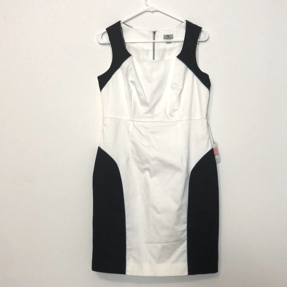 Worthington black/white dress